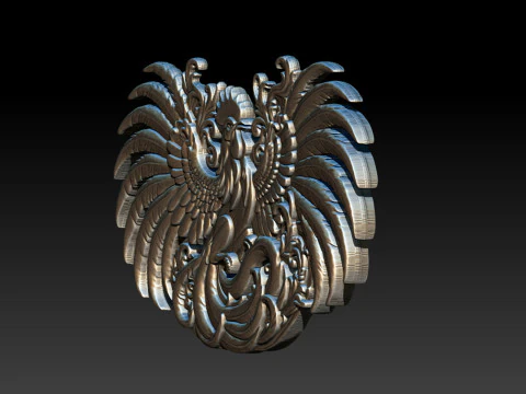 Cockfighting Pendant Jewelry 3D Print Model