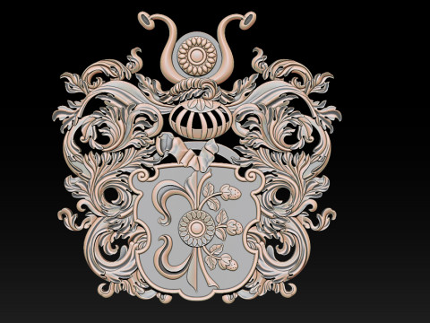 Exquisite Relief Models for CNC and 3D Printing 3Dプリントモデル