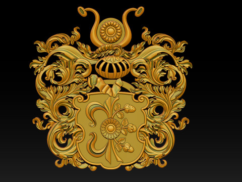 Exquisite Relief Models for CNC and 3D Printing 3Dプリントモデル