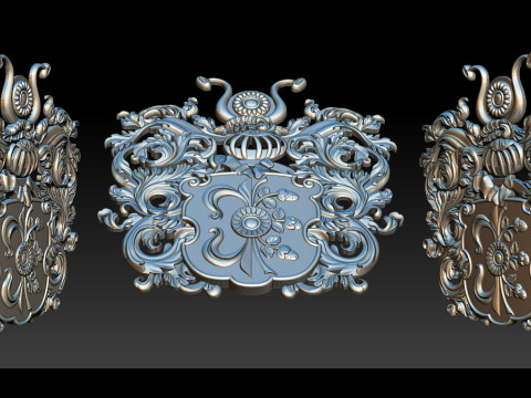 Exquisite Relief Models for CNC and 3D Printing 3Dプリントモデル