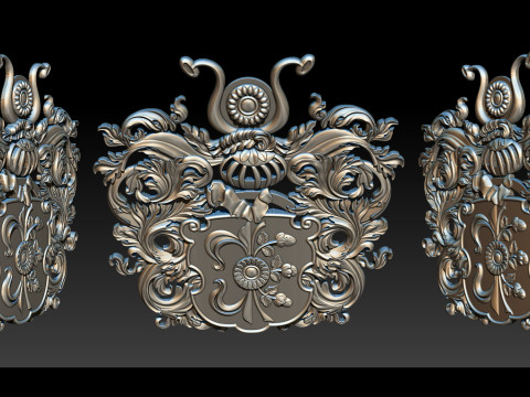 Exquisite Relief Models for CNC and 3D Printing 3Dプリントモデル