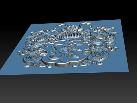 Exquisite Relief Models for CNC and 3D Printing 3Dプリントモデル