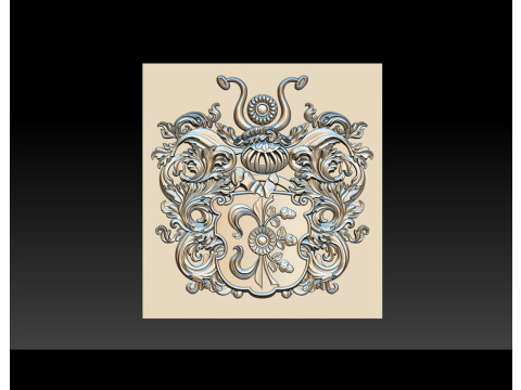 Exquisite Relief Models for CNC and 3D Printing 3Dプリントモデル