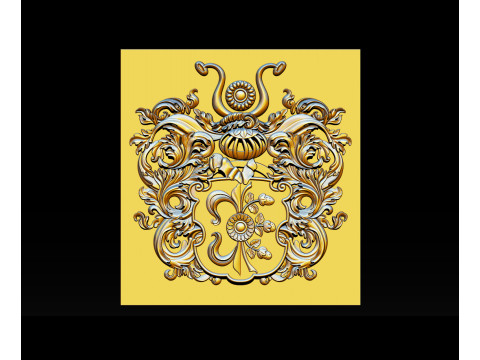 Exquisite Relief Models for CNC and 3D Printing 3Dプリントモデル