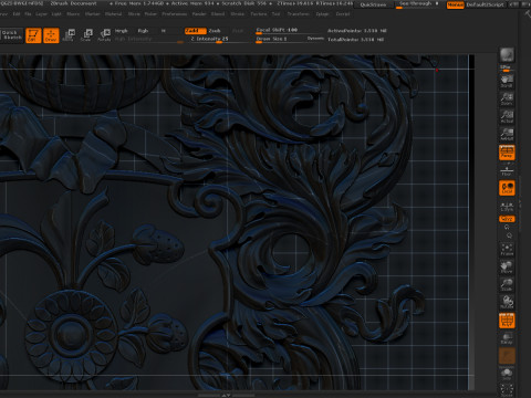 Exquisite Relief Models for CNC and 3D Printing 3Dプリントモデル