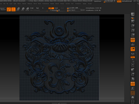 Exquisite Relief Models for CNC and 3D Printing 3Dプリントモデル