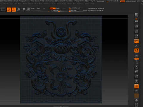 Exquisite Relief Models for CNC and 3D Printing 3D Print Model