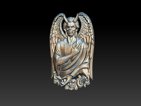 Devil Pendant Modello di stampa 3D