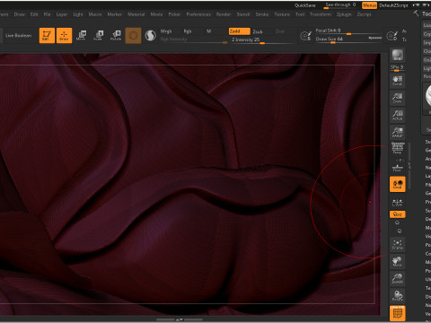 Rose Pendant A Bloom in Silver Modello di stampa 3D