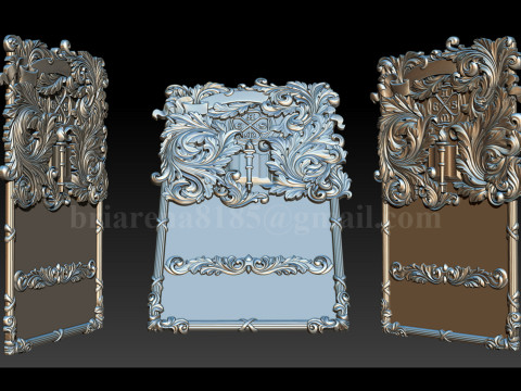 American Society of Mechanical Engineers Ornamental Bas-Relief 3D 打印模型