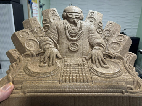 Modello 3D DJ - STL - OBJ - ZTL Modello di stampa 3D