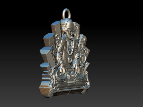 Modello 3D DJ - STL - OBJ - ZTL Modello di stampa 3D