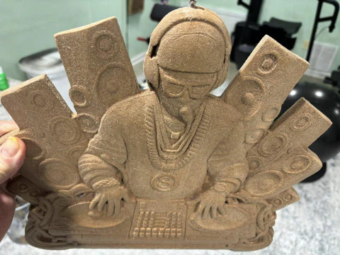 3D DJ Model - STL - OBJ - ZTL 3D Print Model