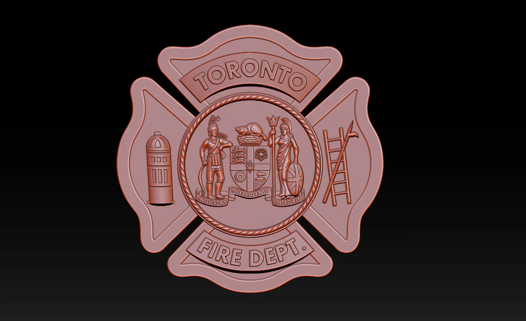 TORONTO FIRE DEPT 3D Print Model .c4d .max .obj .3ds .fbx .stl .blend