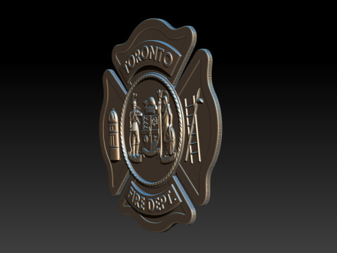 TORONTO FIRE DEPT 3D Print Model