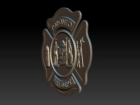 TORONTO FIRE DEPT 3D Print Model