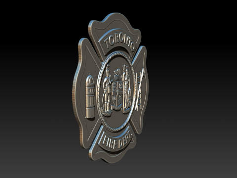 TORONTO FIRE DEPT 3D Print Model