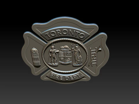 TORONTO FIRE DEPT 3D Print Model