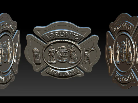 TORONTO FIRE DEPT 3D Print Model