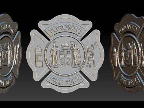 TORONTO FIRE DEPT 3D Print Model