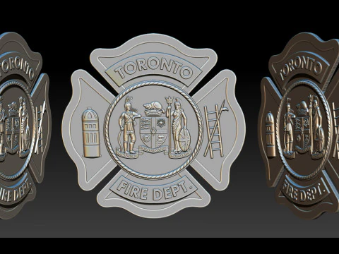 TORONTO FIRE DEPT 3D Print Model
