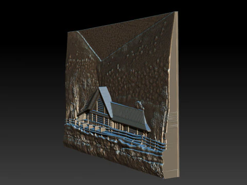 House model for cnc router 3D Print Model