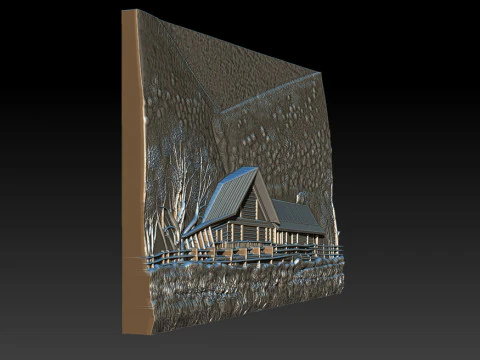 House model for cnc router 3D Print Model