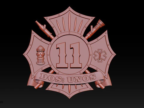 3D STL MODEL FOR CNC COAT OF ARMS 3D Print Model