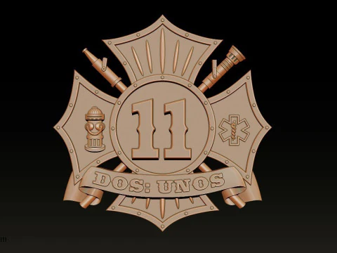 3D STL MODEL FOR CNC COAT OF ARMS 3D Print Model
