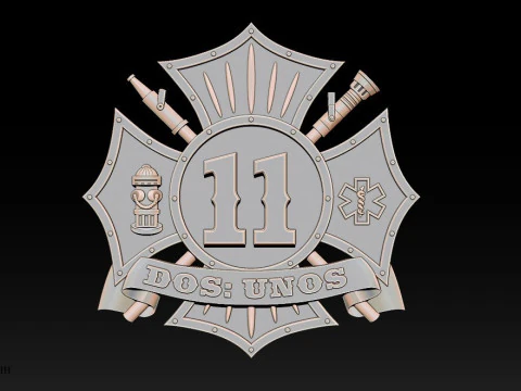 3D STL MODEL FOR CNC COAT OF ARMS 3D Print Model