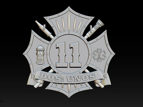 3D STL MODEL FOR CNC COAT OF ARMS 3D Print Model