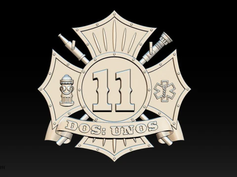 3D STL MODEL FOR CNC COAT OF ARMS 3D Print Model