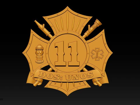 3D STL MODEL FOR CNC COAT OF ARMS 3D Print Model
