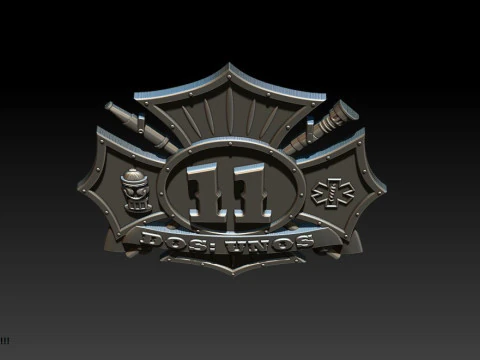 3D STL MODEL FOR CNC COAT OF ARMS 3D Print Model