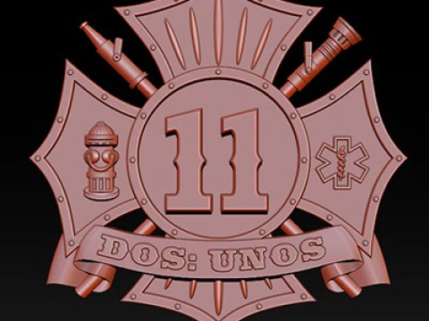 3D STL MODEL FOR CNC COAT OF ARMS 3D Print Model