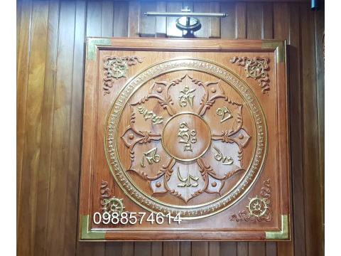 Mandala Relief Model 3D Print Model