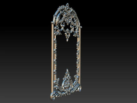 Modello CNC a rilievo ornamentale per porte e pannelli a parete in legno 3A Modello di stampa 3D