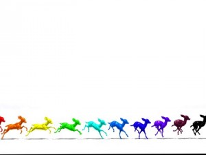 cartoon fawn 3d printing 3D 打印模型