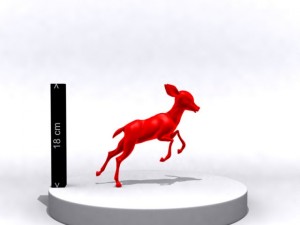 cartoon fawn 3d printing 3D 打印模型