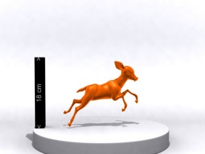 cartoon fawn 3d printing 3D 打印模型