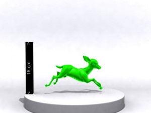 cartoon fawn 3d printing 3D 打印模型