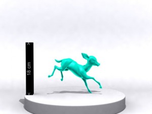 cartoon fawn 3d printing 3D 打印模型