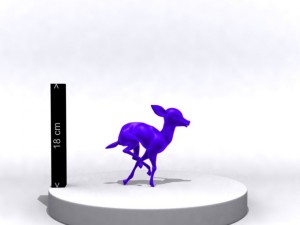 cartoon fawn 3d printing 3D 打印模型
