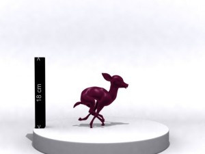 cartoon fawn 3d printing 3D 打印模型