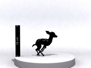 cartoon fawn 3d printing 3D 打印模型