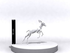 cartoon fawn 3d printing 3D 打印模型
