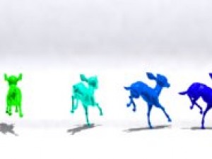 cartoon fawn 3d printing 3D 打印模型