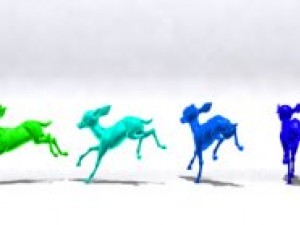 cartoon fawn 3d printing 3D 打印模型