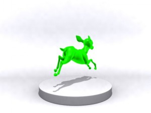 cartoon fawn 3d printing 3D 打印模型