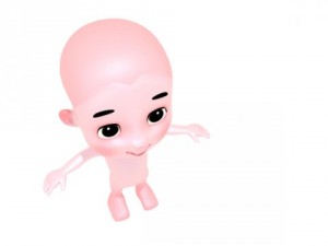 cartoon boy 3D Model